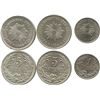 Image 1 : Lot of 3 Uruguay copper-nickel minors: 5 centesimos 1926 and 1934; 1 centesimo 1924.