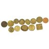 Image 1 : Lot of 13 German copper/brass beer tokens, mid-1800s to mid-1900s.