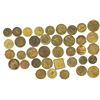 Image 1 : Lot of 38 German copper/brass beer tokens, mid-1800s to mid-1900s.
