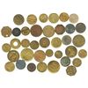 Image 1 : Lot of 37 German copper/brass merchant tokens, mid-1800s to mid-1900s.