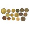 Image 1 : Lot of 16 British copper/brass merchant tokens, ca. 1850-1899, some important.