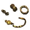 Image 1 : Miscellaneous gold jewelry pieces (ring, bezel, etc).