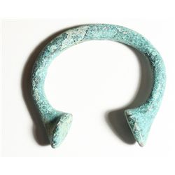 Bronze "manilla" (slave bracelet).