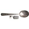 Image 1 : Silver-plated soup spoon by Fraget (Poland, 1800s), with anchor mark on handle.