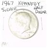 Image 1 : 1967 SILVER KENNEDY HALF DOLLAR *RARE MS HIGH GRADE*!!