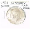 Image 1 : 1967 SILVER KENNEDY HALF DOLLAR *PLEASE LOOK AT PICTURE TO DETERMINE GRADE*!!