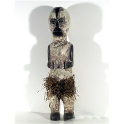 African Figure with Grass Skirt II