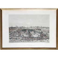 Felix Benoist, Paris in 1650, Lithograph by J. Arnout