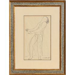 Abraham Walkowitz, Isadora Duncan, Drawing