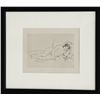 Image 1 : Pierre-Auguste Renoir, Femme nue couchee, Etching