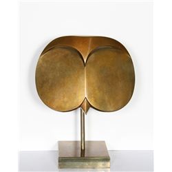 Constantin Antonovici, Owl Eyes, Bronze Sculpture