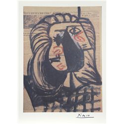 Pablo Picasso, Est-ce le secret de la forme d'Aimar?, Poster