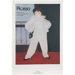 Pablo Picasso, Paul en Pierrot, Lithograph