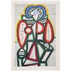 Image 1 : Pablo Picasso, Femme Assise, Lithograph