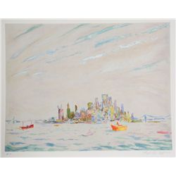 Lloyd Lozes Goff, New York City, Lithograph