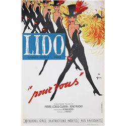 Rene Gruau, Lido, Pour Vous, Lithograph Poster