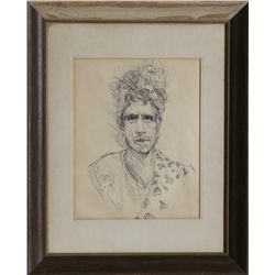 Man in Drag, Drawing