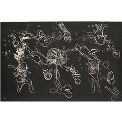 Joan Miro, Barcelona (M. 596), Aquatint Etching & Carborundum