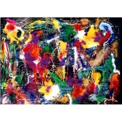 Jenik Cook, Nets of Time, Painting