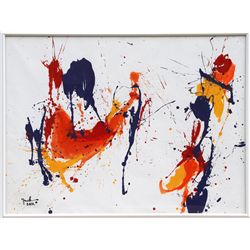 Jenik Cook, Abstract Expressionist Painting