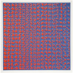 Todd Smith, Square Variables Portfolio, 12 Lithographs in Portfolio Case