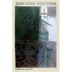 Robert Rauschenberg, Statue of Liberty, Poster