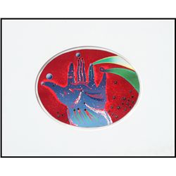 Maury Hurt, Micro Cosmic Hand, Silkscreen