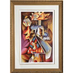 Alexandra Nechita, Kaleidoscope, Lithograph