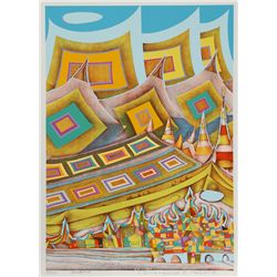 Risaburo Kimura, Bangkok, Silkscreen