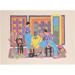 Estelle Ginsburg, Moon Stone, Lithograph