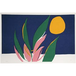 Andrew Hirsch, Flowers and Sun, Serigraph