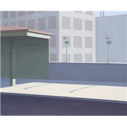 Saul Chase, 52nd Street Elevated, Painting