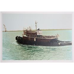 Ron Kleemann, Texas Tug, Serigraph