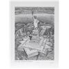 Image 1 : Walter Tjart, New York: The Statue of Liberty, Etching