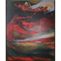 Manuel Guerrero Mora, Serie Sur-Temestad, Oil Painting