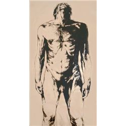 Luis Caballero, Untitled - Male Nude, Lithograph