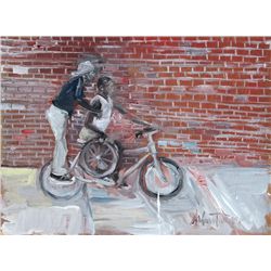 Andrew Turner, Peg Rider, Oil Painting