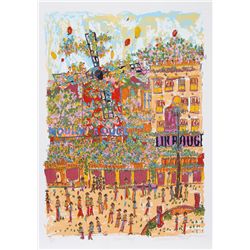 Susan Pear Meisel, Moulin Rouge, Lithograph