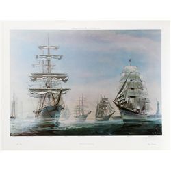 Kipp Soldwedel, Operation Sail, Offset Lithograph