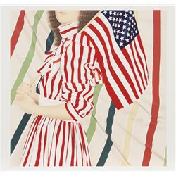 Robert Anderson, American Girl, Lithograph