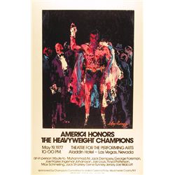 LeRoy Neiman, America Honors The Heavyweight Champions, Poster