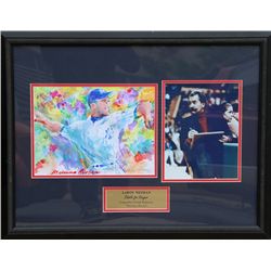 LeRoy Neiman, Mariano Rivera, Watercolor