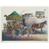 Image 1 : Seymour Rosenthal, Merry Go-Round, Lithograph