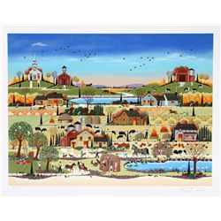 Nicky Watanabe, Hay Ride, Serigraph