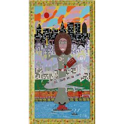 Benny Carter, The Big Apple, Oil Painting