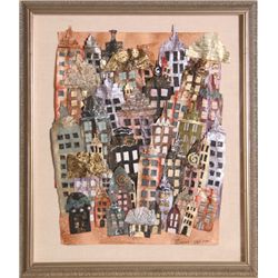 Susan Allman, New York City, Collage