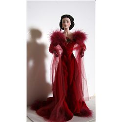 Scarlett O'Hara in Red, Porcelain Franklin Heirloom Doll