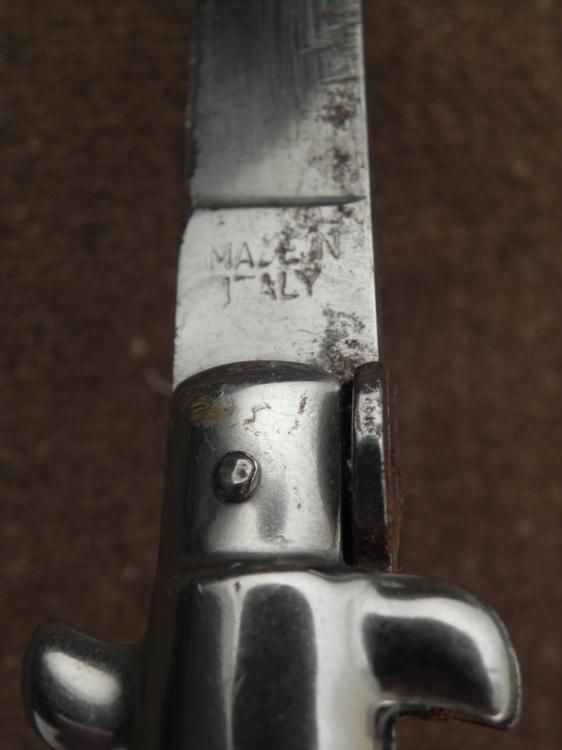 VINTAGE MADE IN ITALY STILETTO FOLDING KNIFE