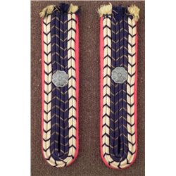 PAIR OF RAILROAD SHOULDER BOARDS