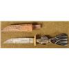 Image 1 : HAND MADE KNIFE GUATEMALA PRIMITIVE FIGURE HANDLE